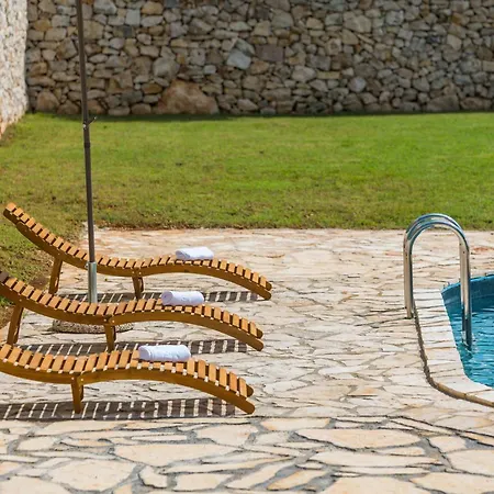In Labin With Outdoor Swimming Pool *